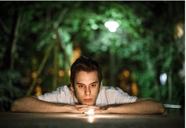 boy meditating 